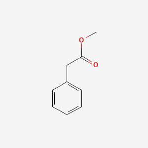 2D structure of methyl phenylacetate
