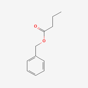 2D structure of benzyl butyrate