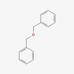 2D Lewis structure of dibenzyl ether