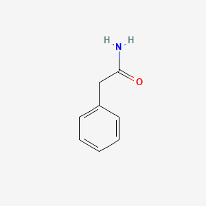 2D Lewis structure of 2-phenylacetamide