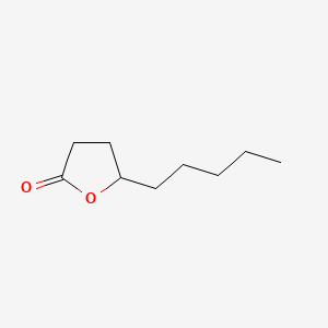 2D structure of gamma-nonalactone