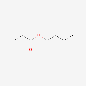 2D structure of isoamyl propionate