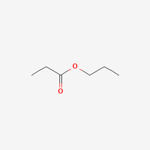 2D structure of propyl propionate