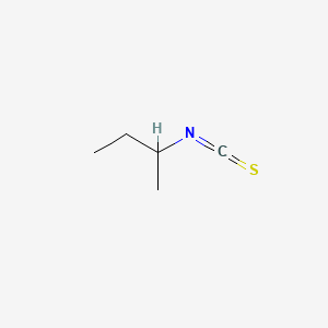 2D structure of sec-butyl isothiocyanate