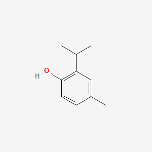2D Lewis structure of isothymol