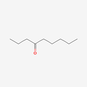 2D structure of 4-nonanone