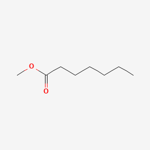 2D structure of methyl heptanoate