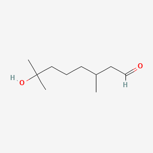2D structure of hydroxycitronellal