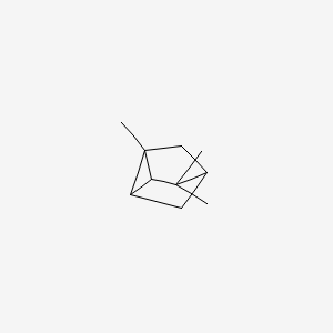 2D Lewis structure of cyclofenchene