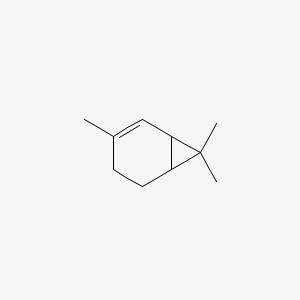 2D Lewis structure of 2-carene