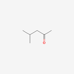 2D structure of 4-methyl-2-pentanone