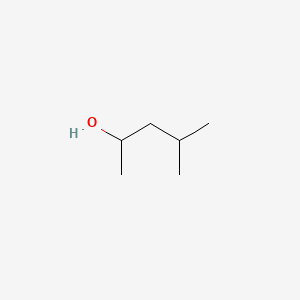 2D structure of 4-methyl-2-pentanol