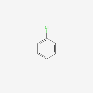 2D structure of chlorobenzene