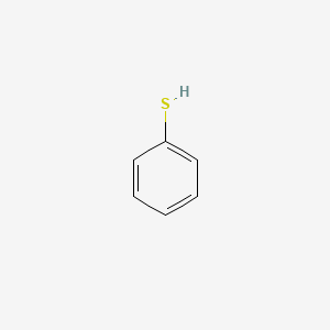 2D structure of thiophenol