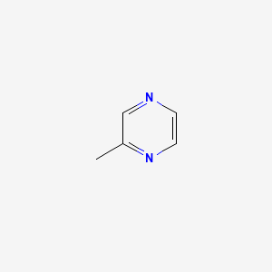 2D structure of 2-methylpyrazine