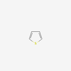 2D structure of thiophene