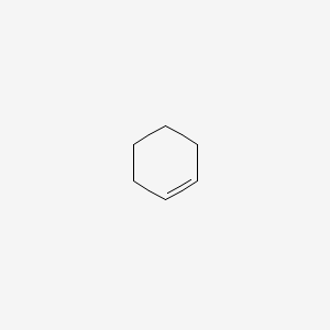 2D structure of cyclohexene
