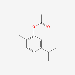 2D structure of carvacryl acetate