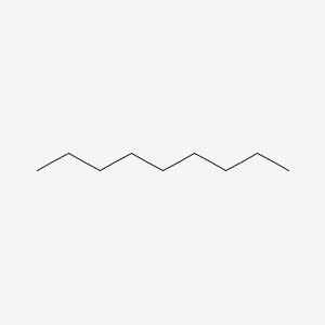 2D Lewis structure of nonane