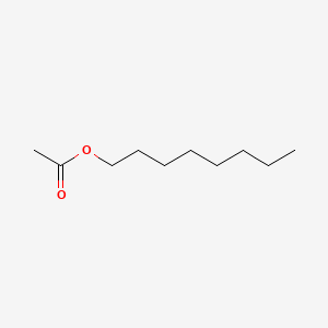 2D structure of octyl acetate