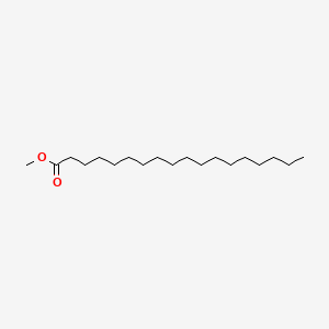 2D Lewis structure of methyl stearate