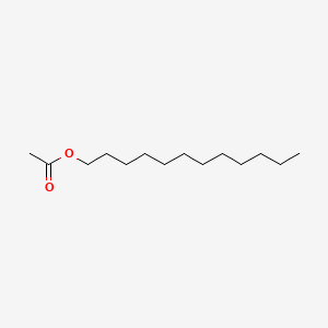 2D structure of dodecyl acetate