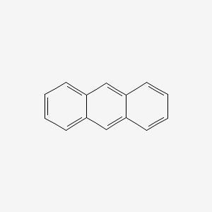 2D structure of anthracene