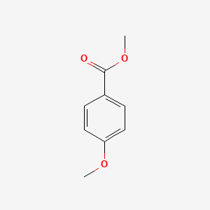 2D Lewis structure of methyl anisate
