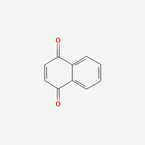 2D Lewis structure of 1,4-naphthoquinone