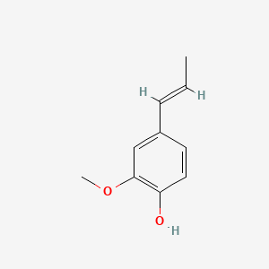 2D Lewis structure of isoeugenol