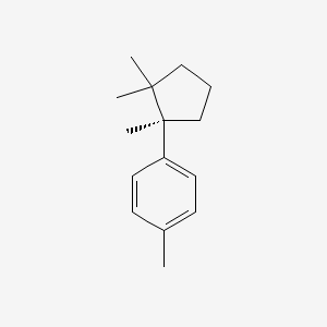 2D Lewis structure of cuparene