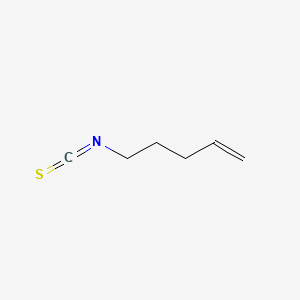 2D structure of 4-pentenyl isothiocyanate