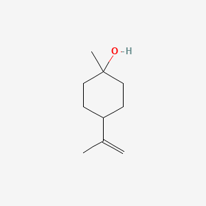 2D Lewis structure of p-menth-8-en-1-ol