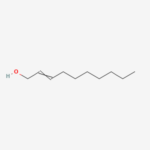 2D structure of 2-decen-1-ol