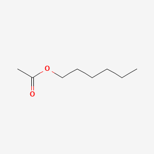 2D structure of hexyl acetate