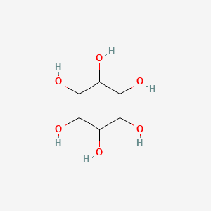 2D Lewis structure of inositol