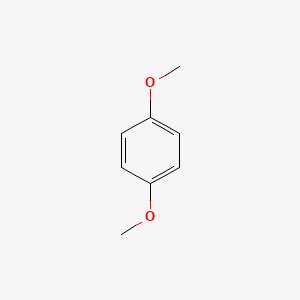 2D structure of p-dimethoxybenzene
