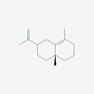 2D Lewis structure of 4,11-selinadiene