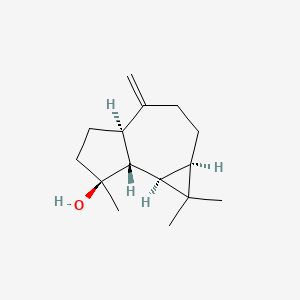 2D Lewis structure of spathulenol