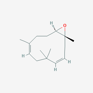 2D structure of humulene epoxide ii