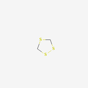 2D structure of 1,2,4-trithiolane