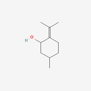 2D Lewis structure of pulegol