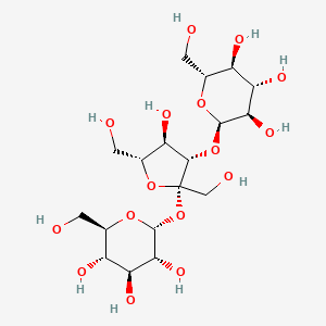 2D Lewis structure of melezitose