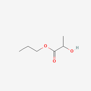 2D structure of propyl lactate
