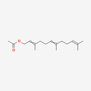 2D structure of farnesyl acetate