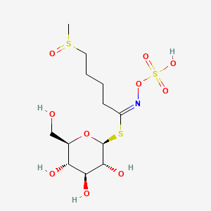 2D Lewis structure of glucoraphanin
