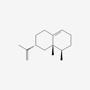 2D Lewis structure of valencene